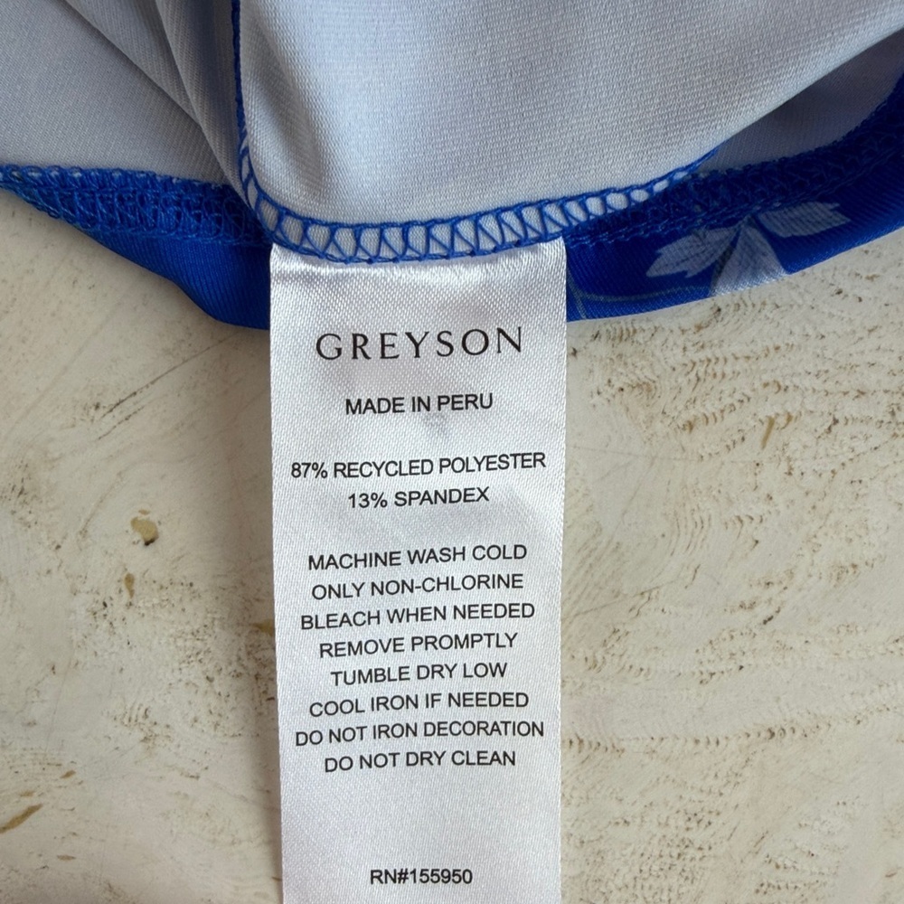 Greyson MALIBLOOM SLEEVELESS VESTA MOCK NECK TOP women’s size medium - Picture 16 of 16